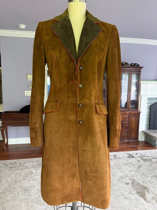 Meindl Jackets & Blazers - Meindl Gorsuch Bavarian Trachten Gehrock Suede Walking Coat size 36 Oktoberfest